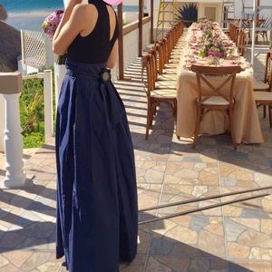ralph lauren memory long gown